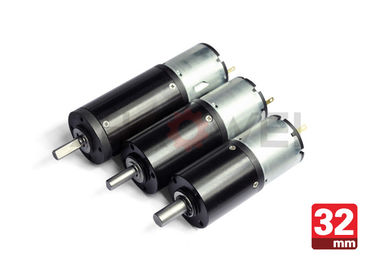 12V 32mm High Torque Electric DC Geared Motor With Planetary Gearbox , ROHS ISO standard